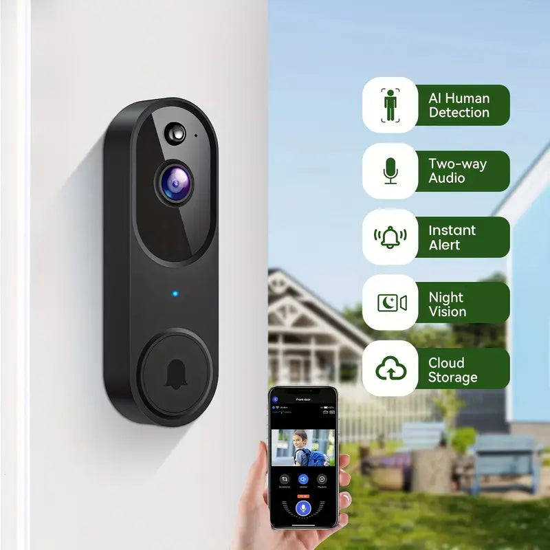1080P Smart Wireless Video Doorbell Camera